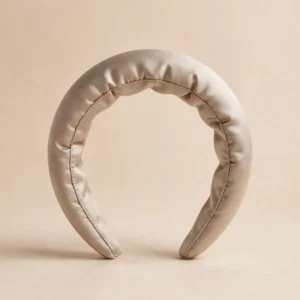 Wide Padded Satin Headband