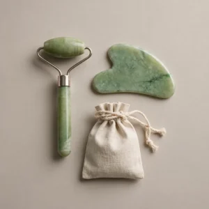Jade Roller & Gua Sha Facial Set