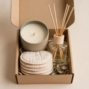 Candle & Bath Gift Set