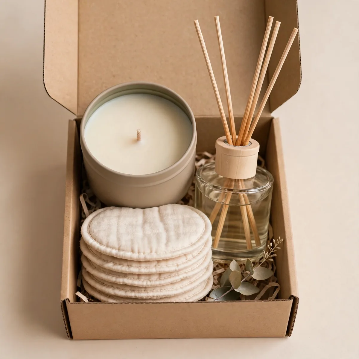 Candle & Bath Gift Set